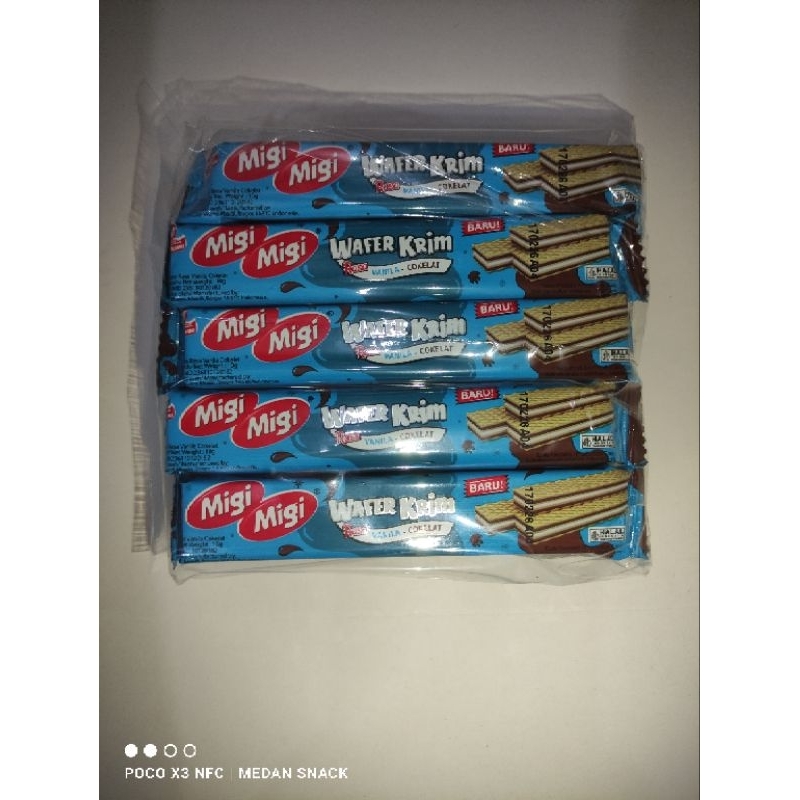 

Wafer Krim Migi isi 10 pcs / pack