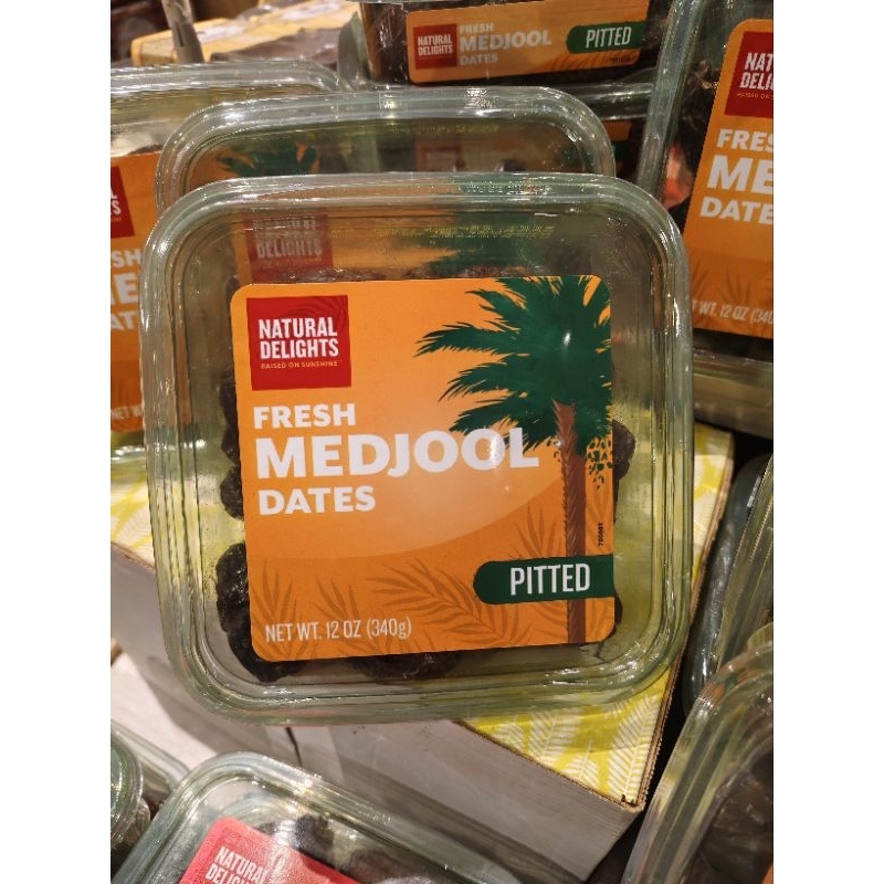 

Kurma natural delights fresh medjool dates pitted 340gr