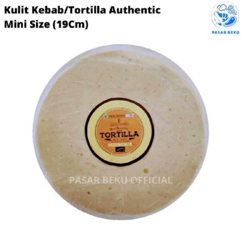 

Tortilla / kulit kebab merk Authentic uk 19 cm (khusus sumbar)
