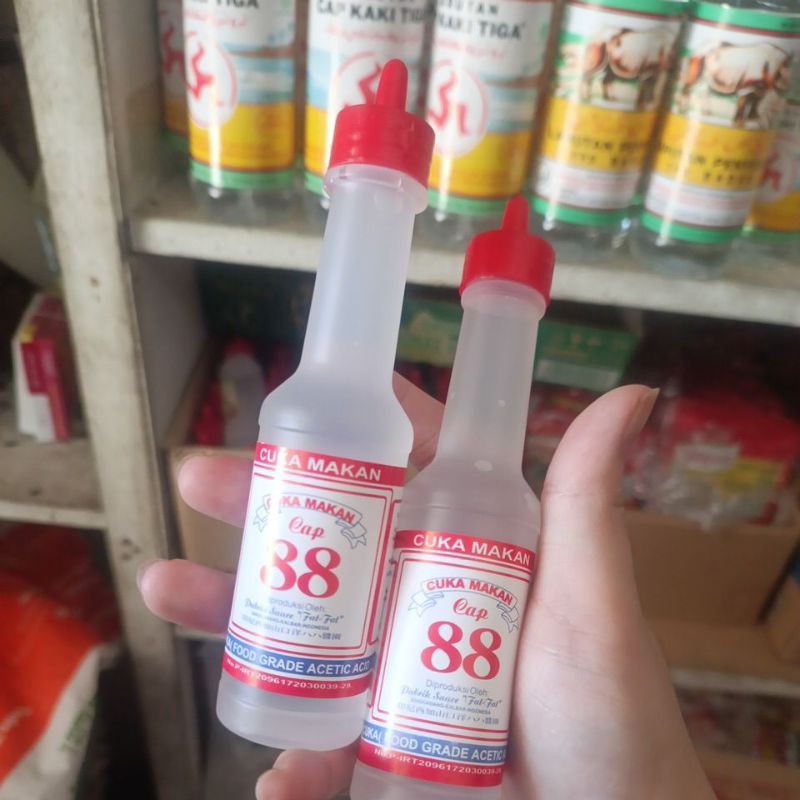

Cuka Makan Dapur 100 ml cap 88