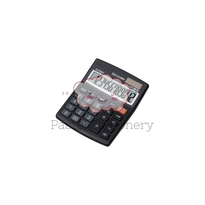 

Calculator Pasar 12 Digit SDC-812BN - Kalkulator 812