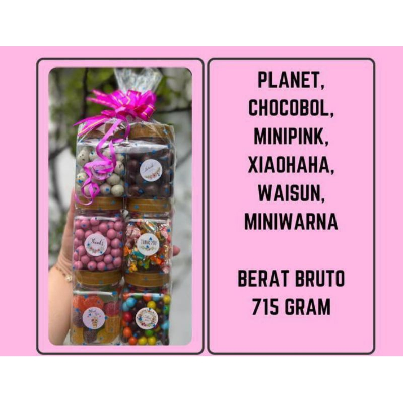 

Parcel coklat 6 susun