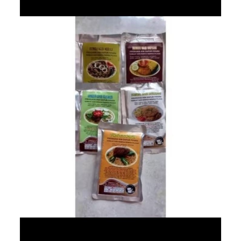 

BUMBU (DAPUR FIFARA) Kebuli, Briyani, Kabsah, Bukhori, Mandhi untuk 1kg Beras