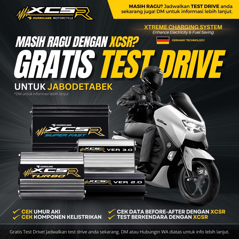 (HANYA INVOICE) Hurricane XCSR Motor