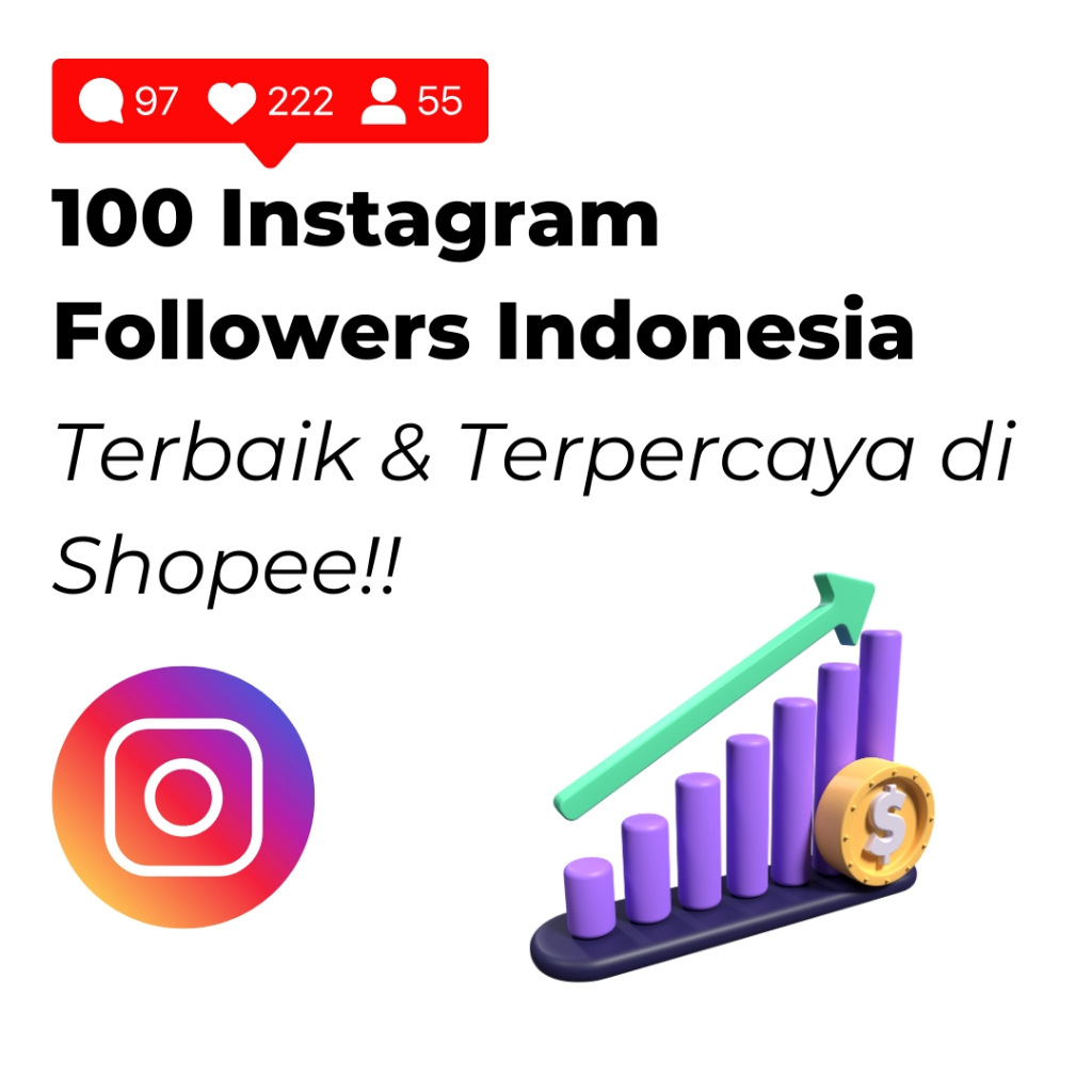 100 Instagram Followers Indonesia Terbaik & Terpercaya