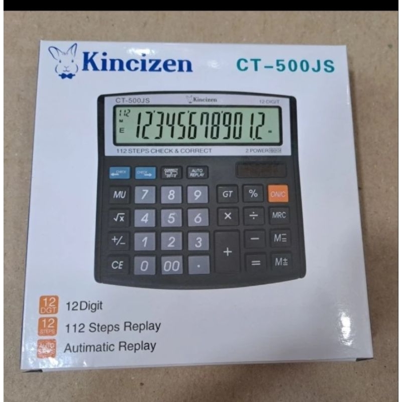 

KALKULATOR 12 DIGIT KINCIZEN ORIGINAL KC 500JS