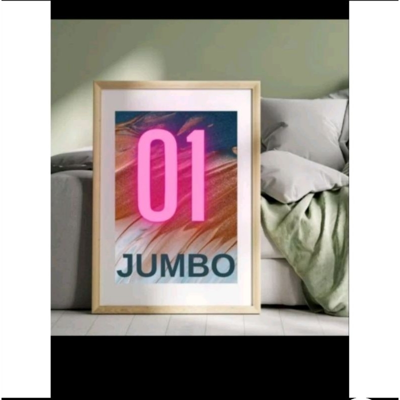 frame photo kosong satu jumbo bingkai figora foto