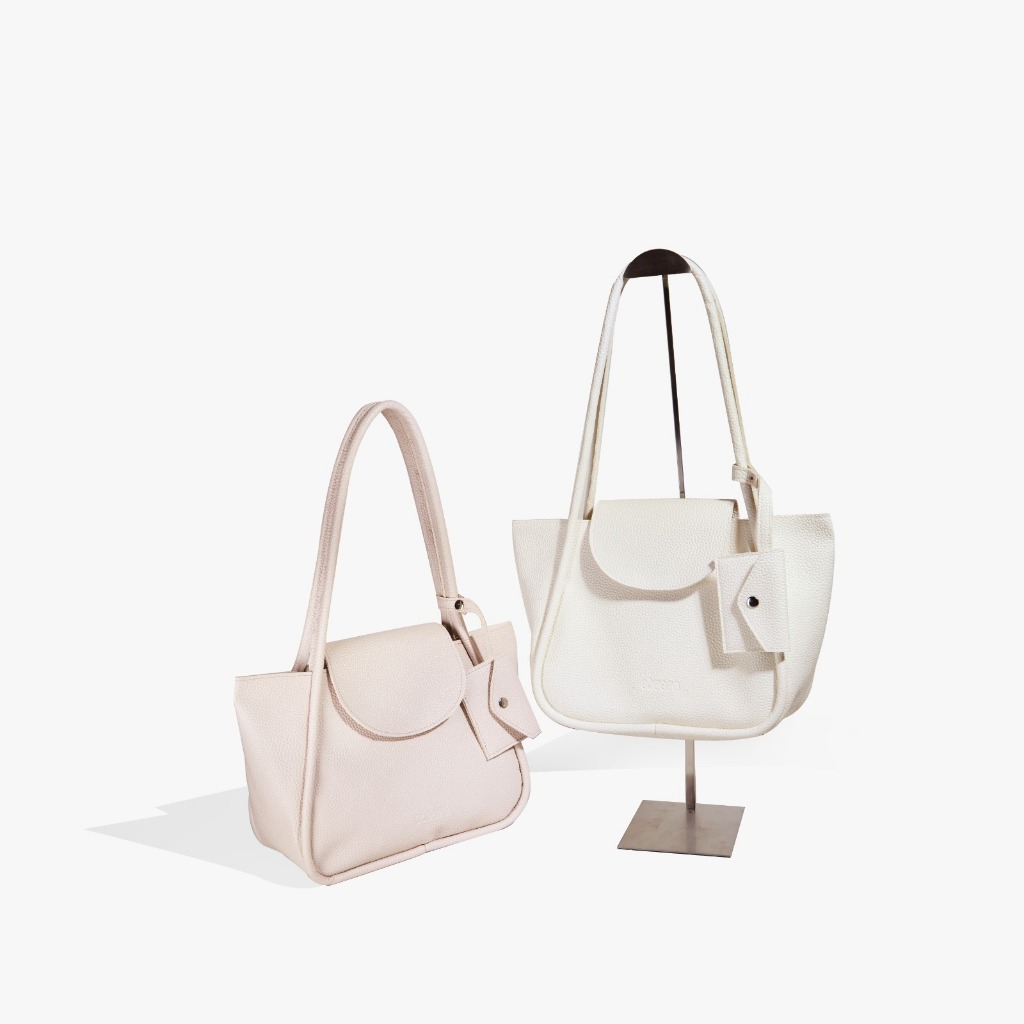 Tas Wanita Minara Bag Elegan Bahu Wanita Totebag Simpel Plus Dompet Kecil - Cewek