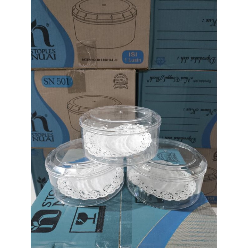 Toples Nuai SN 501/toples kue lebaran/toples kue kering Nuai