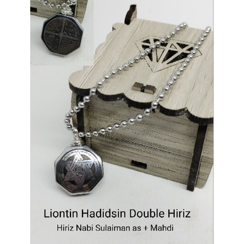 Liontin Perak Batu Hadidsin Hiriz Sulaiman & Mahdi