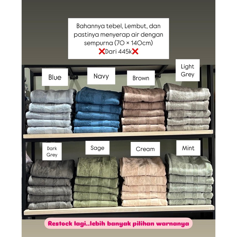 HANDUK KING RABBIT SALE (LUXURY HOTEL TOWEL)