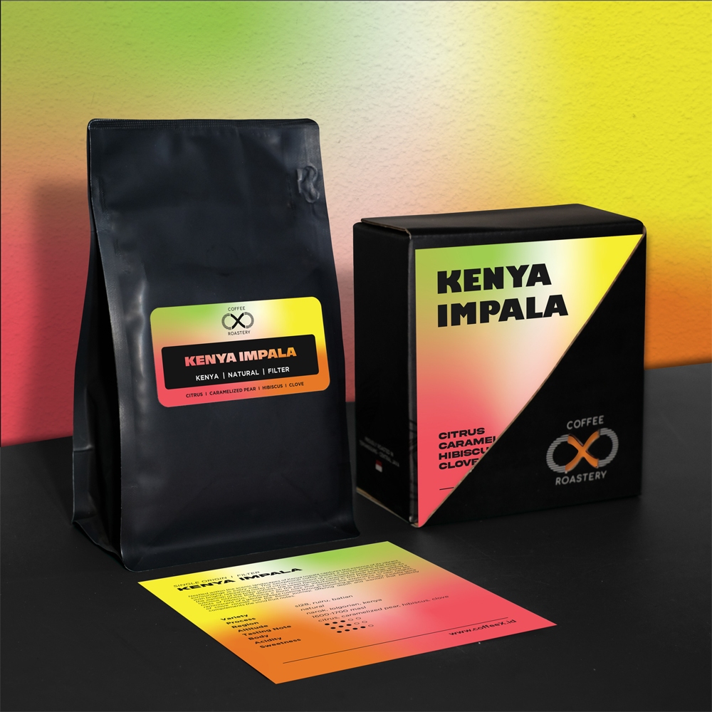 

Biji Kopi Kenya Impala - Natural 150 gr