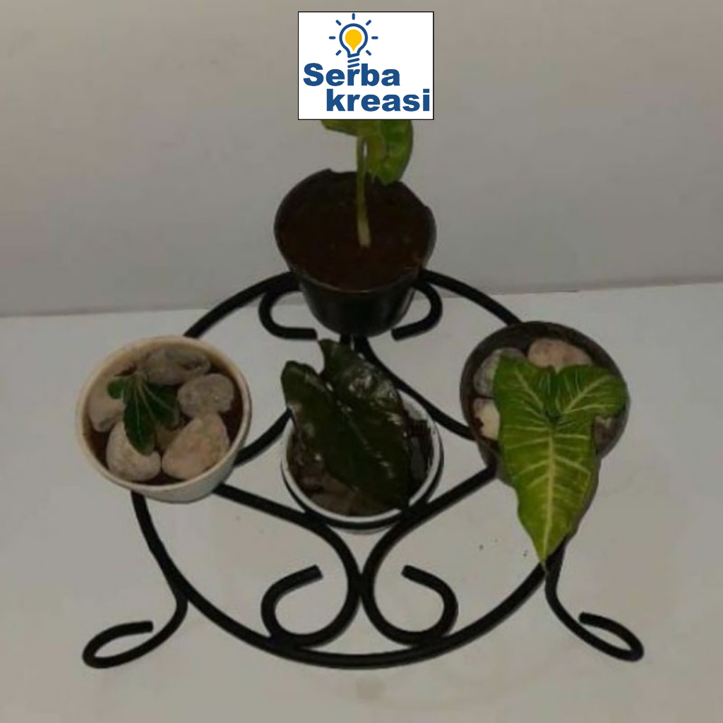 DUDUKAN POT BUNGA/TATAKAN POT BUNGA