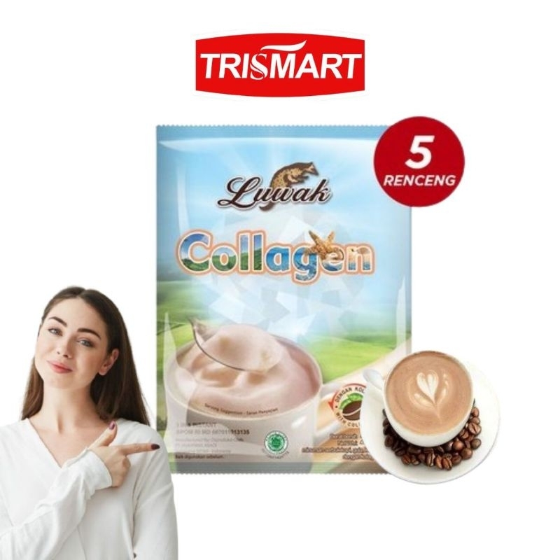 

Kopi Luwak Collagen Renceng 5x25gr