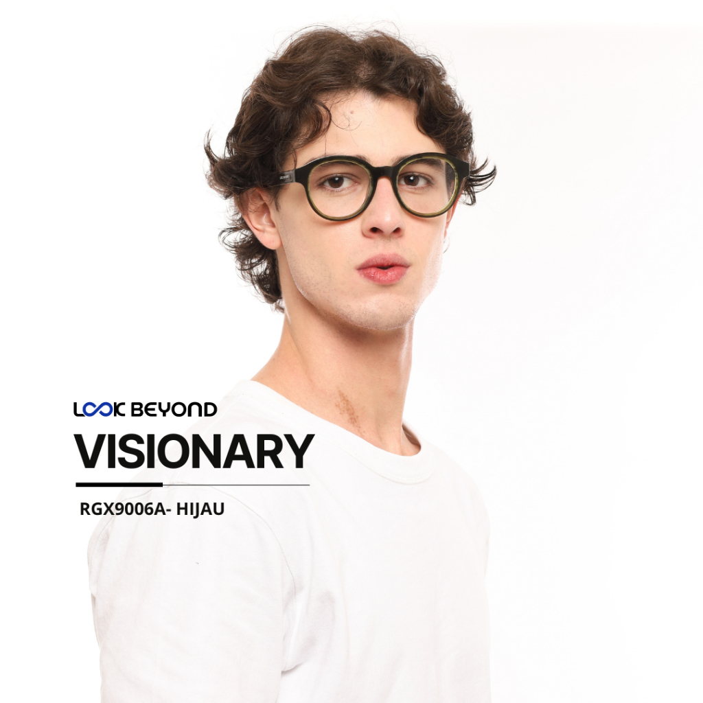 Look Beyond - Visionary Eyewear RGX9006A - Kacamata Acetat / Kacamata Antiradiasi / Kacamata Minus C