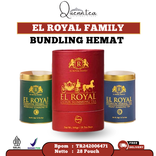 

Bundling 3 Pack| El Royal Premium Detox Sliming Tea Membantu Menurunkan Berat Badan Teh Premium Diet