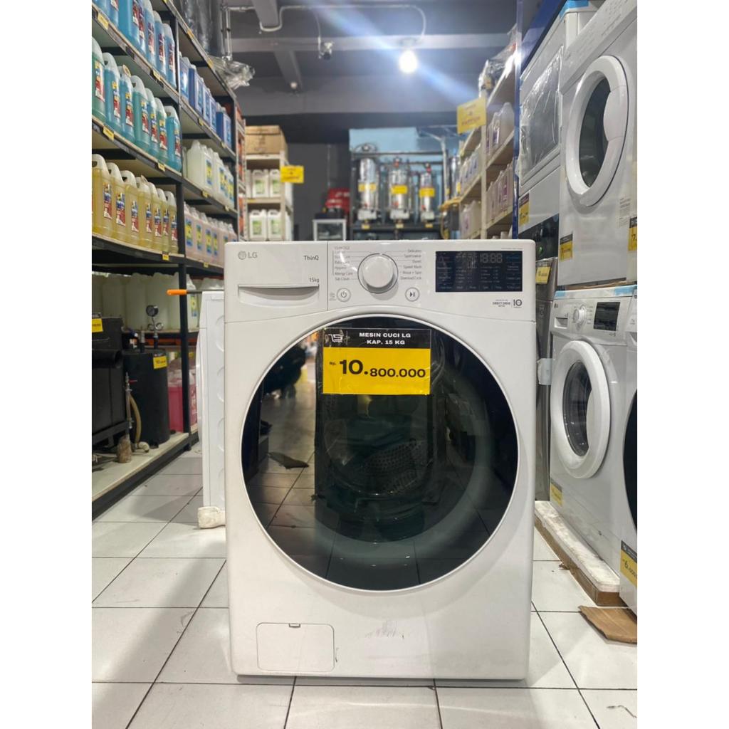 MESIN CUCI LG 15 KG FRONT LOADING
