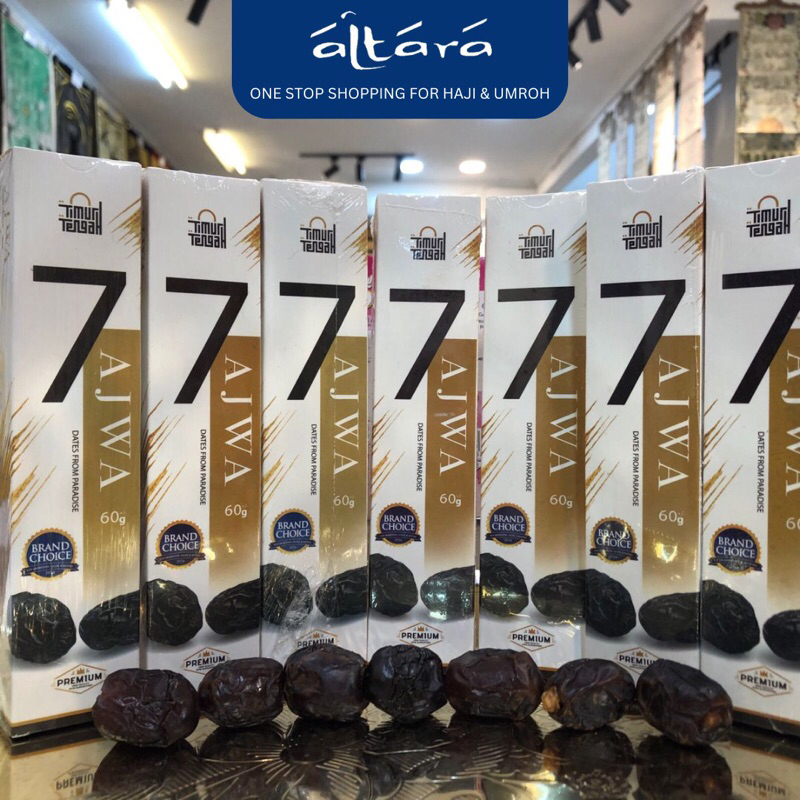 

Kurma Ajwa 7 butir 100% original | kurma nabi | kurma kecil | kurma hitam