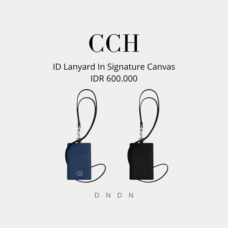 

ID Lanyard In Signature Canvas