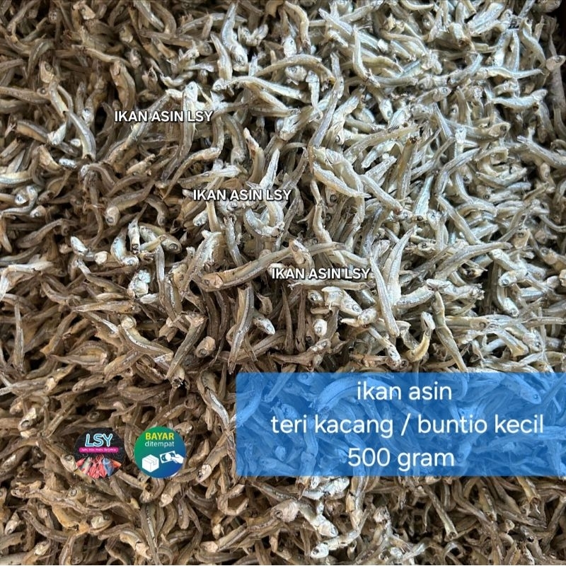 

ikan asin teri kacang / teri buntio vip super 500gram