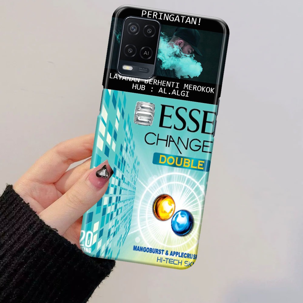 Case Oppo A54 - Fashion Printing Rokok - Hardcase, Case Murah, Cassing HP, Promo Case - Bisa COD