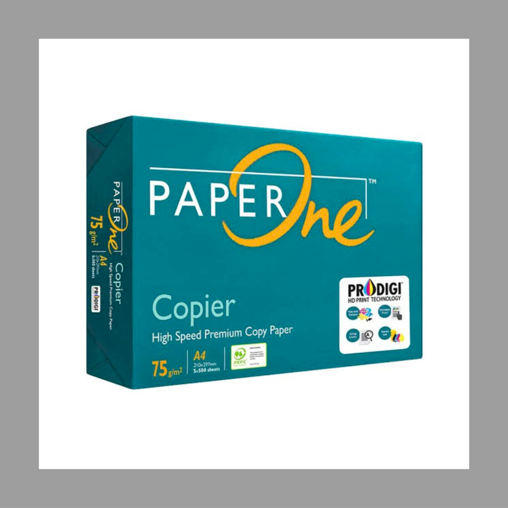 

Paper One Kertas HVS A4 75Gsm / Kertas HVS A4 80Gsm / Kertas Fotocopy A4