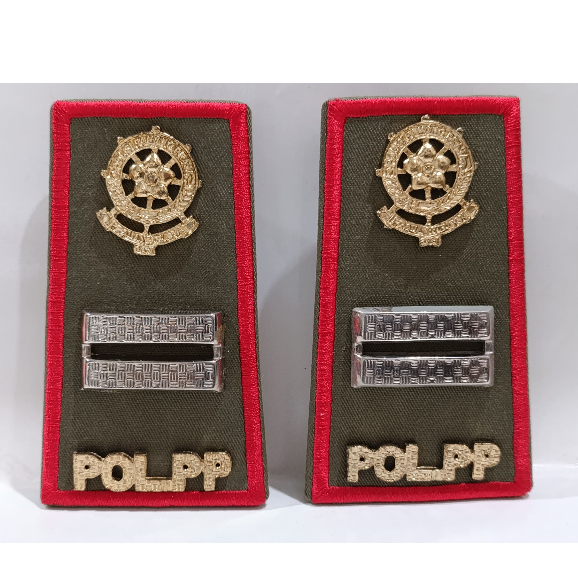 Pangkat POL PP PDH Kain Catur Gol 2B - Pangkat PDH POL PP Catur