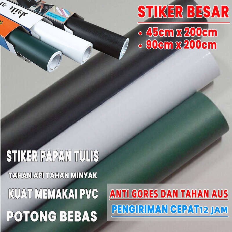 

【upgrade】Stiker Dinding Papan Tulis Dekorasi rumah papan tulis dinding Tahan air Tahan abrasi Pendidikan anak stiker papan tulis dinding