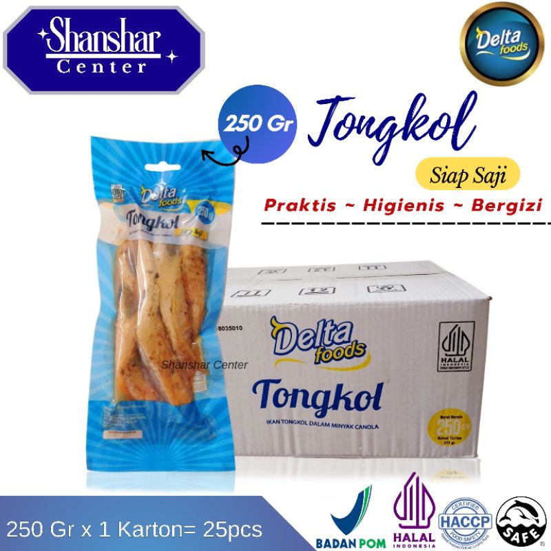

(Dapat 1 Karton)Ikan Tongkol Delta Foods 250 gr Bpom - Ikan Tongkol Delta Foods With Minyak Canola Siap Saji