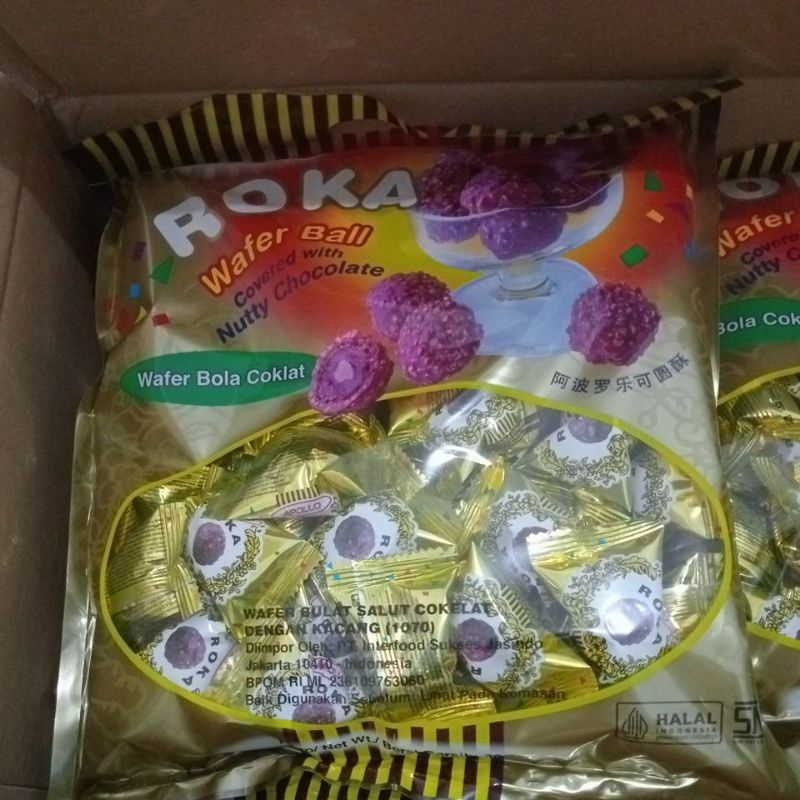 

Roka Wafer ball 50pc