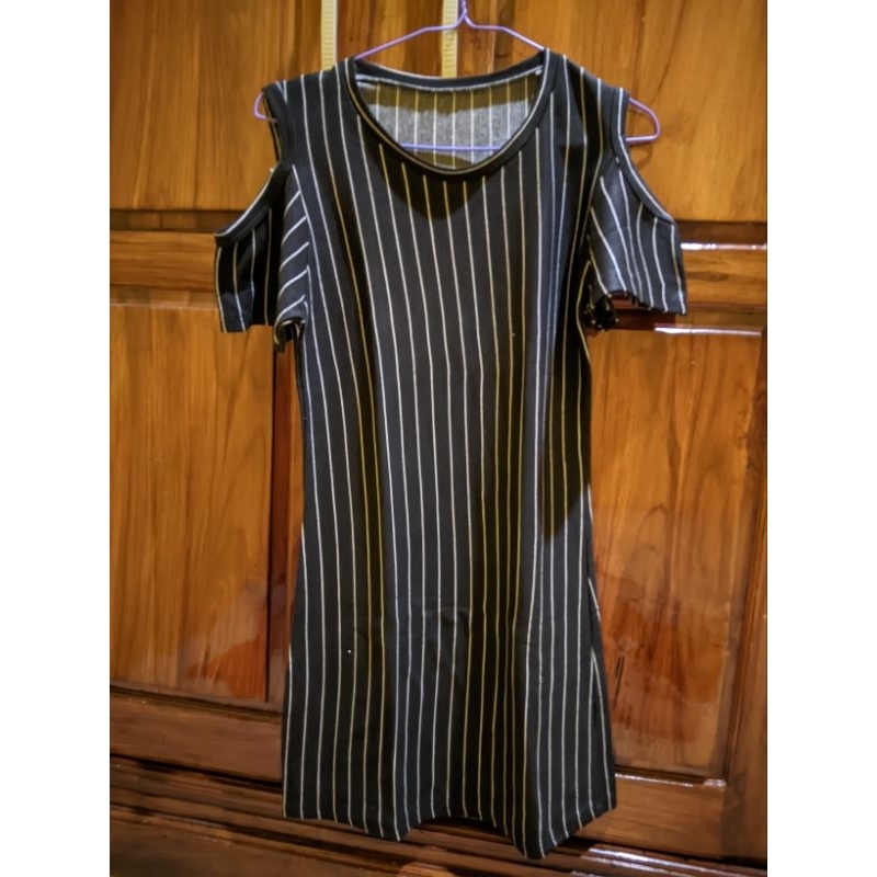 NEW Preloved Dress Handsock Hitam