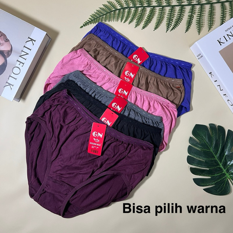 Bisa Pilih Warna Cd Golden Nick Celana Dalam Wanita Art 939 Maxi