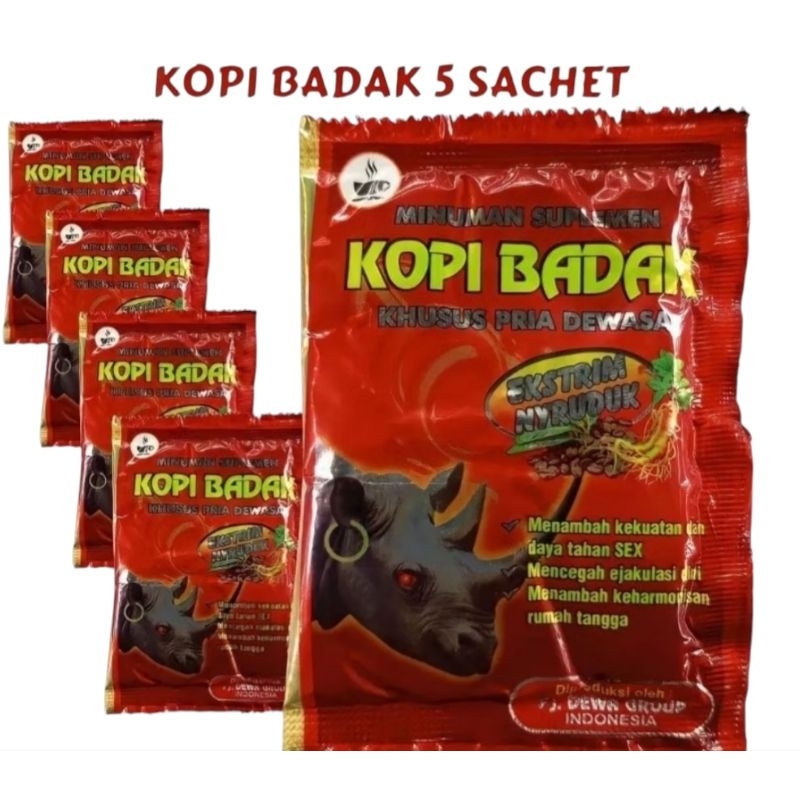 

Kopi Badak Paket 5 bungkus asli no kw kw