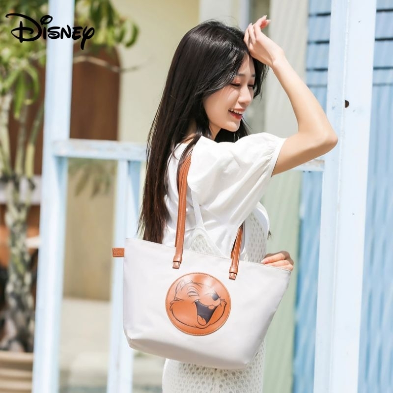 Classic Cheerful Tote Bag Disney Characters Original Disney Tas Wanita Water Resistent