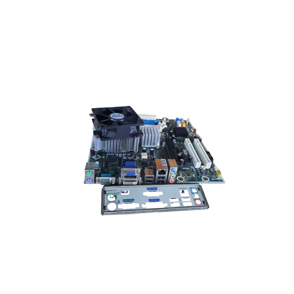 Paket Motherboard Prosesor lenovo /hp /acer. H61 series socket 1155 ddr3 + proc core i3 2100+fan