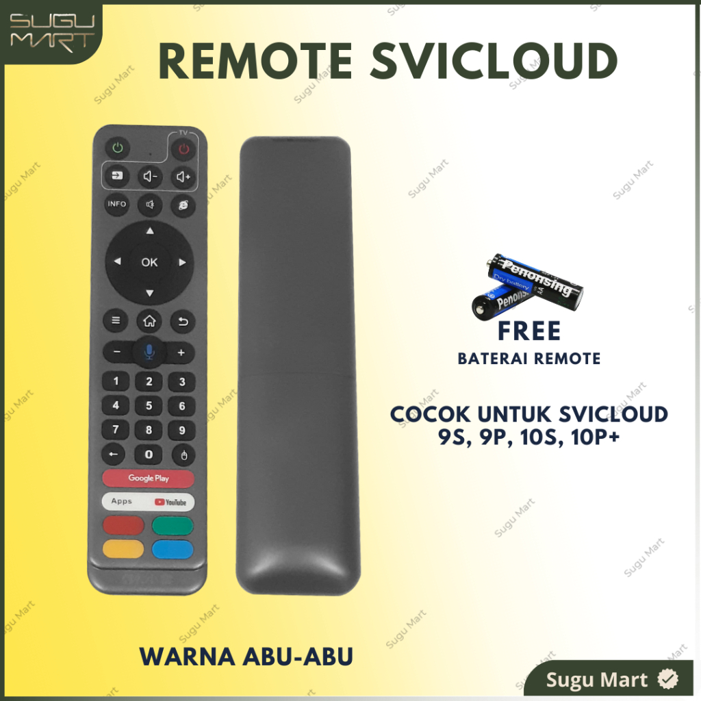 Remote Svicloud 9P | Remote Control Svicloud