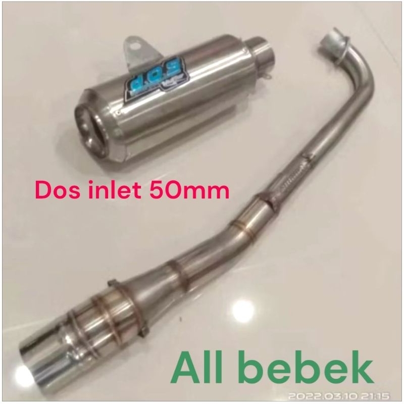 KNALPOT DOS GP1 SUPRA 125 BLADE ABSOLUT REVO SUPRA 125 KNALPOT DOS GP1 BLADE KNALPOT DOS GP1 SUPRA 1