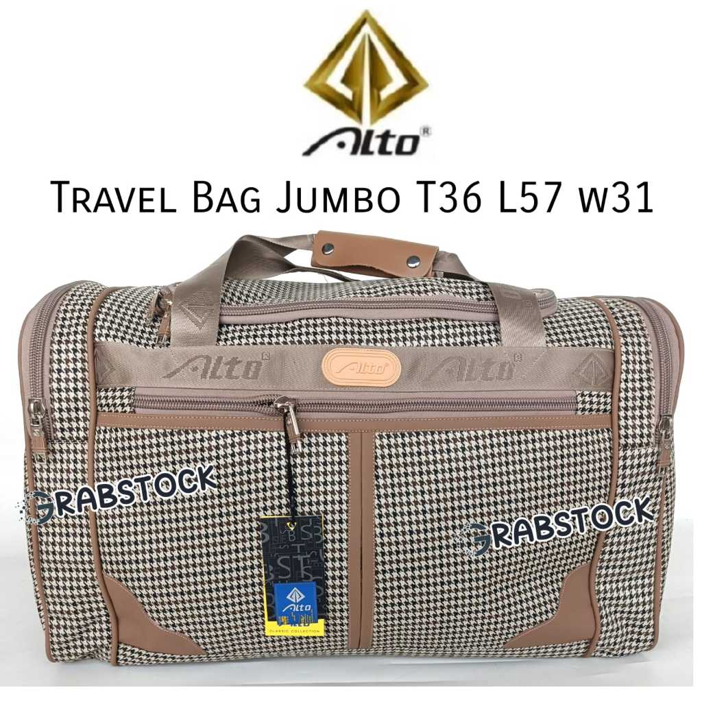Alto Original Travel Bag Tas Pakaian Jumbo Motif KOtak2