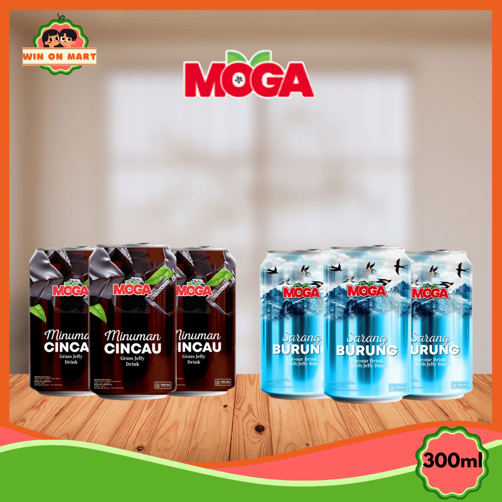 

Minuman | Moga Minuman Kaleng Raya 300ml | Cincau | Bird's Nest