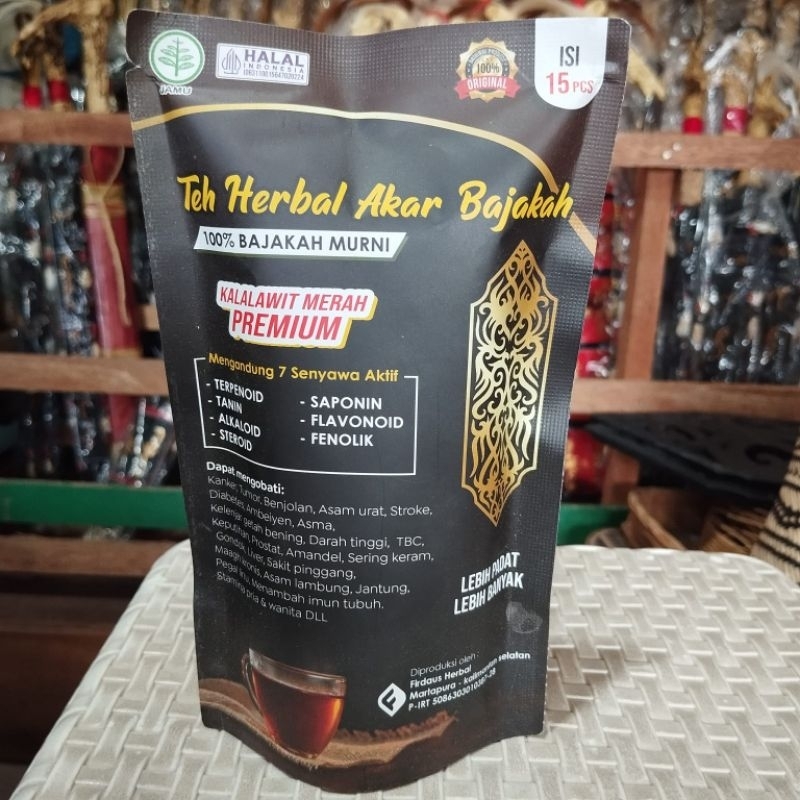 

TEH BAJAKAH KALAWIT ASLI KALIMANTAN isi 15 pch