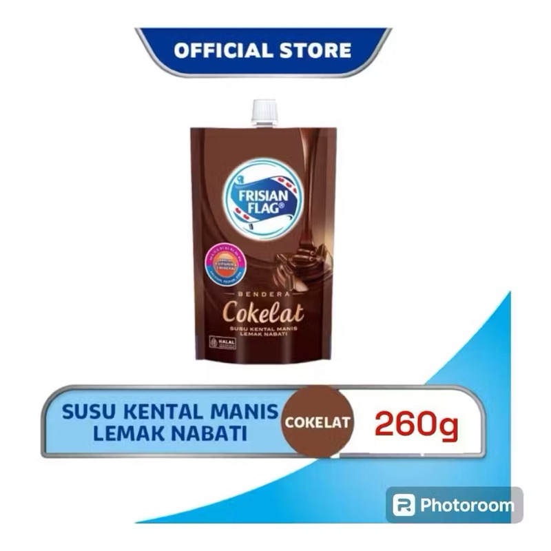

Frisian Flag Susu Kental Manis 260gram - Coklat