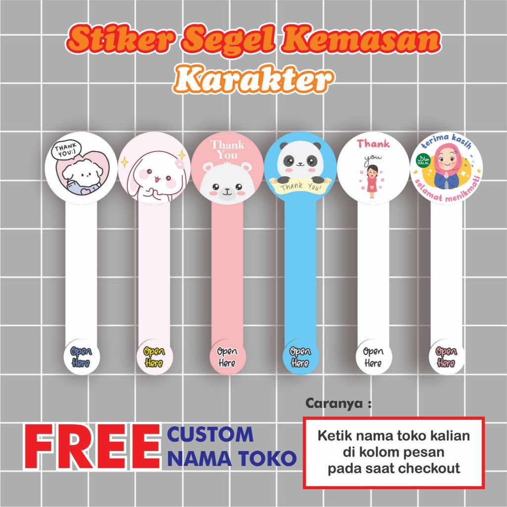 

(54Pcs + Bonus 6Pcs) Label Sticker Segel Stiker Open Me Motif Untuk Kue Dan Pembungkus Hampers Kado Ulang Tahun Pernikahan