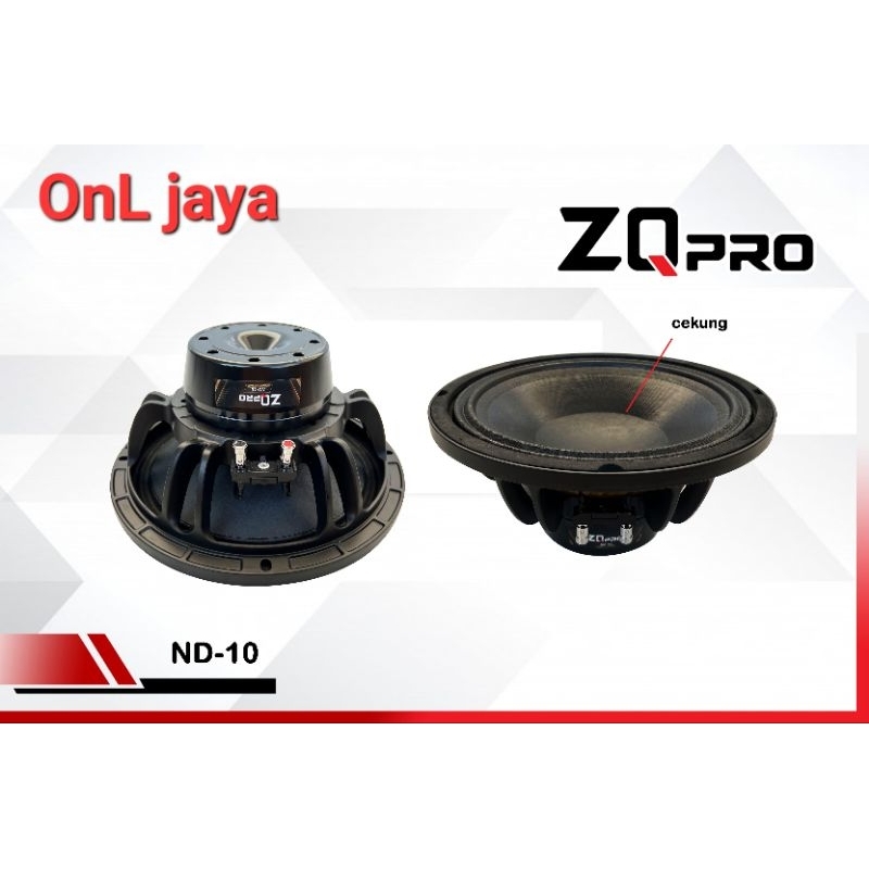 speaker ZQpro 10N neodynium 10 inch zq pro 12 N