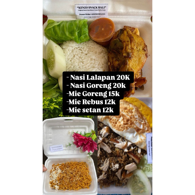 

[Kenzo Snack Bali] Menerima Pesanan Catering Rp. 10.000