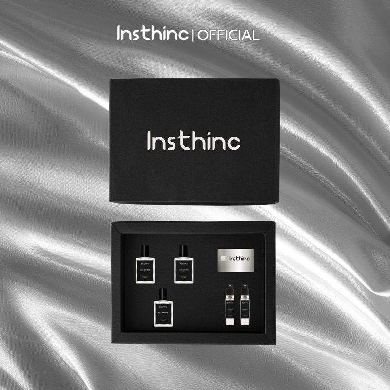INSTHINC Extrait De Parfume 1 Box Dapat 3 Botol Free 2 Tester Parfume Exclusive