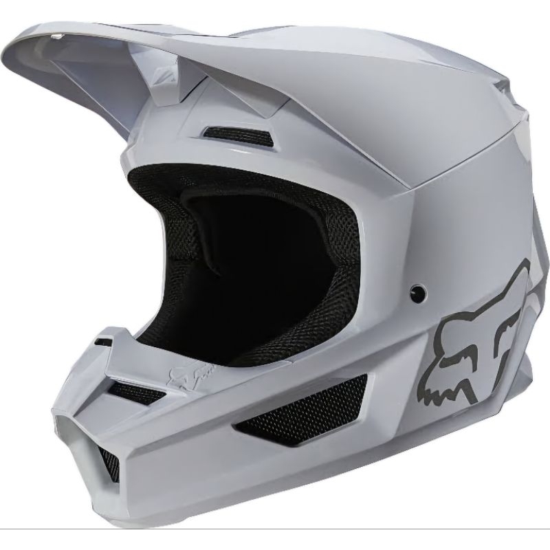 HELM FOX V1 PLAIC WHITE ORIGINAL