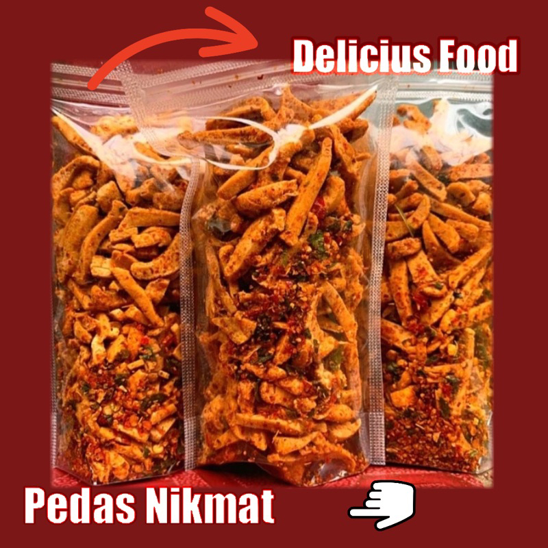 

(200 Gram) BASRENG PEDAS DAUN JERUK KEMASAN