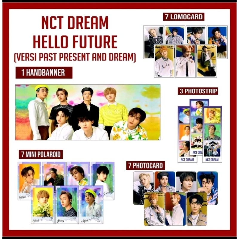 Dhavitashop - Fankit Kpop NCT Dream - Hello Future