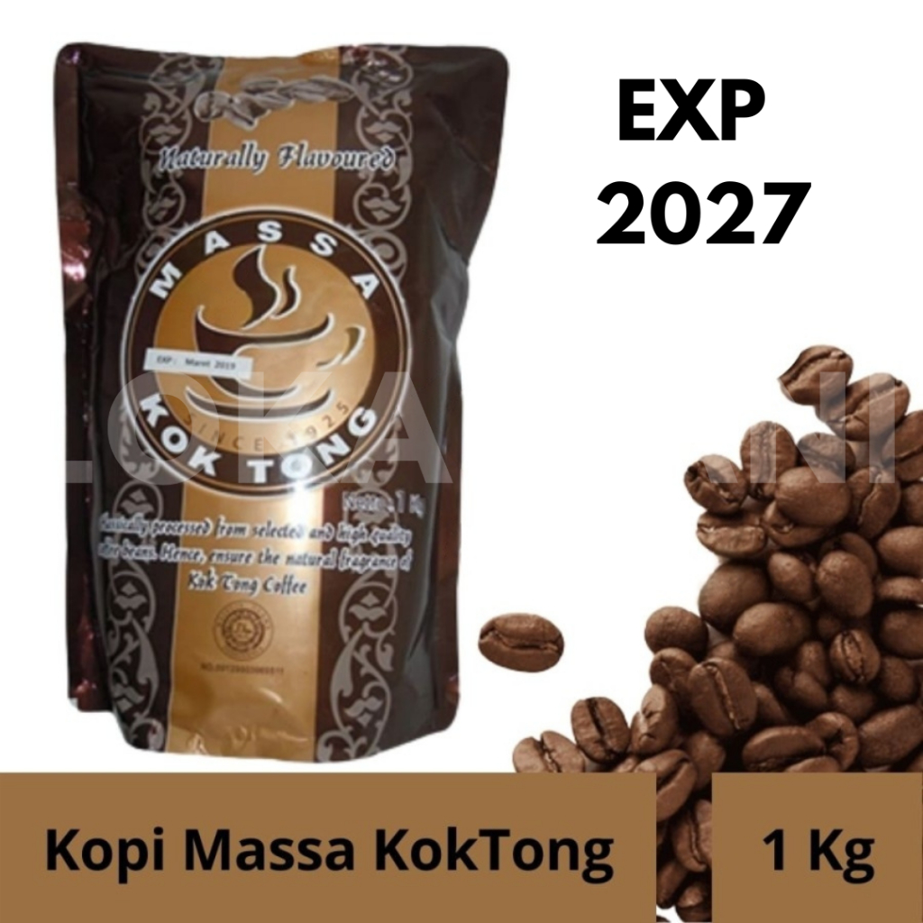 

Kopi bubuk kasar Siantar- Kopi Massa Kok Tong- 1kg/ Kopi hitam Asli Siantar