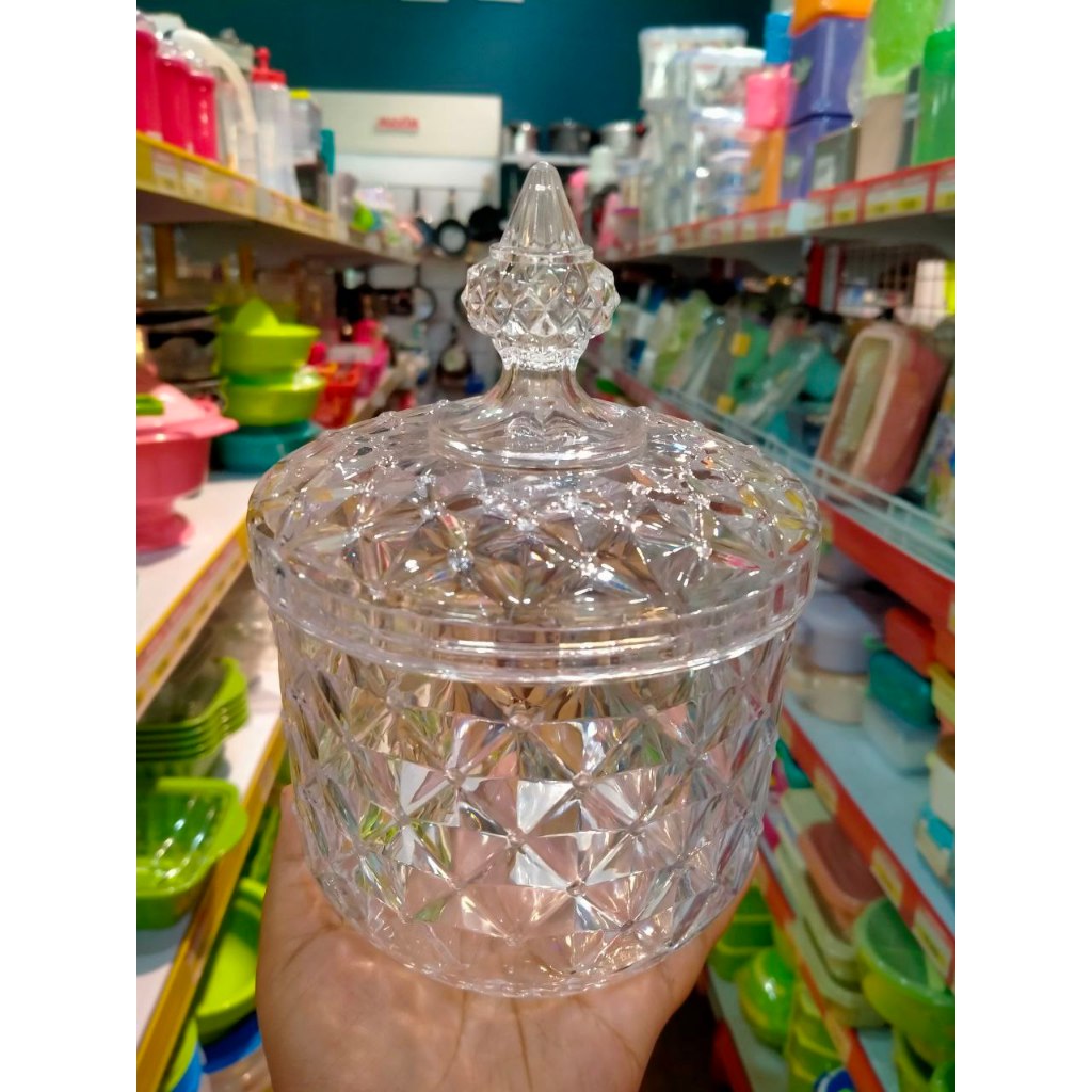 TOPLES KACA GS TUDT-1166 TOPLES ACRYLIC DIAMOND TOPLES SNACK LEBARAN TOPLES KUE TOPLES KRISTAL  TOPL